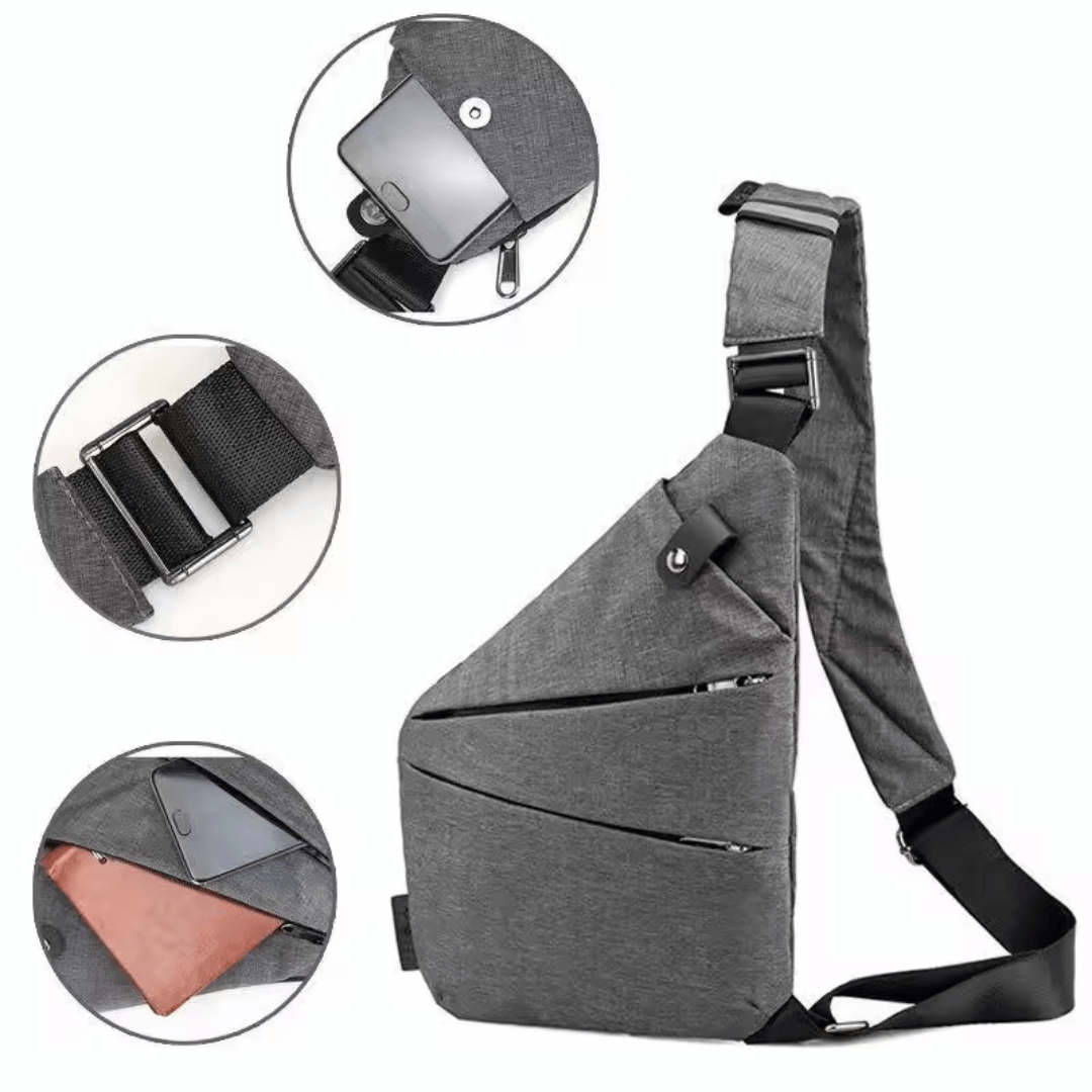 valeia Anti-Diebstahl Brusttasche - Für sicheres Reisen