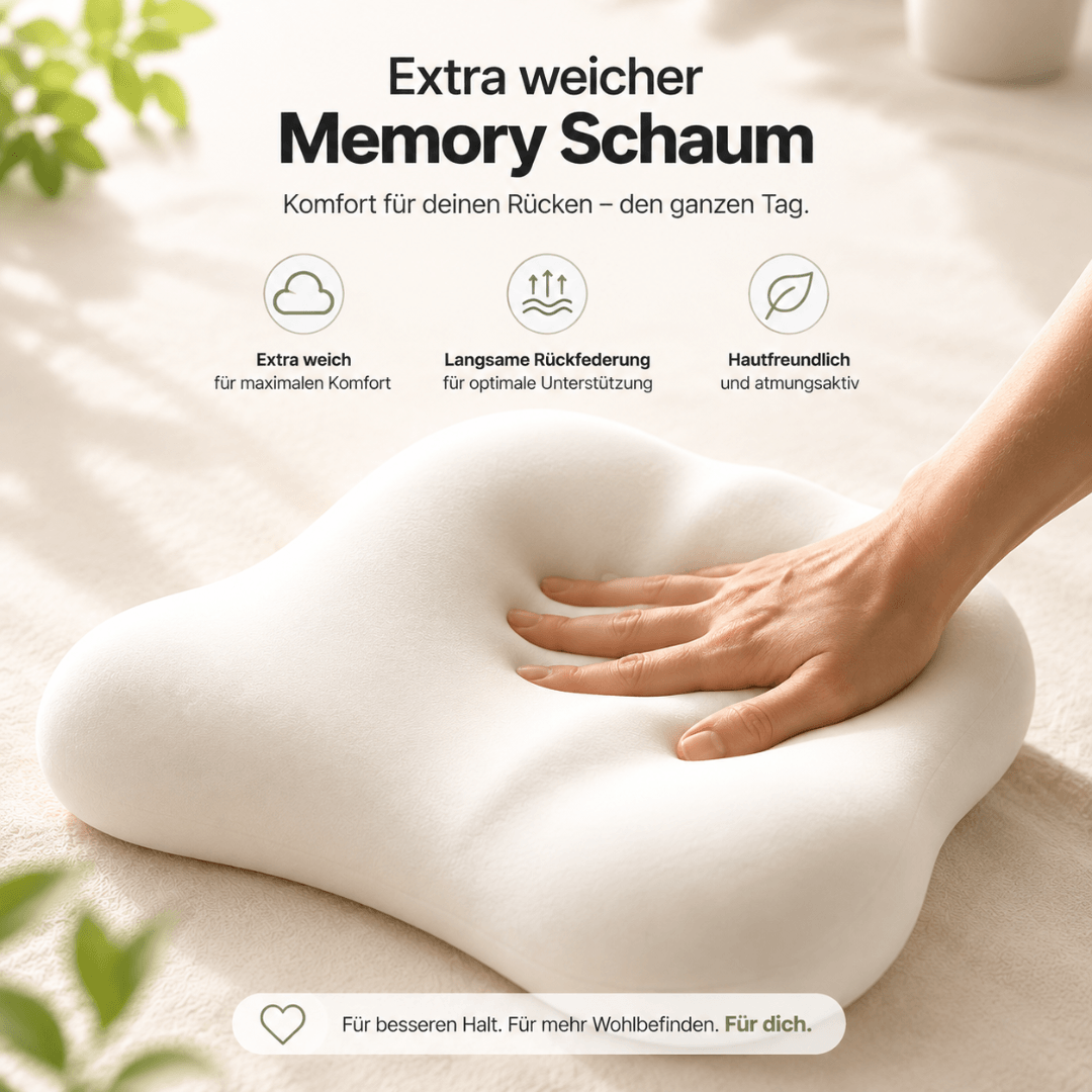 valeia Core Support - für mehr Komfort bei langem Sitzen